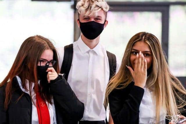 Secondary school pupils in neighbouring Northampton must wear masks when they return to school next week