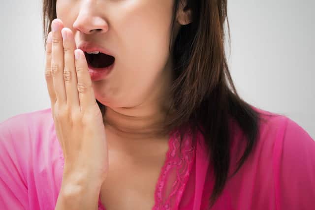 Dentists have coined the term 'mask mouth' for bad breath and other problems