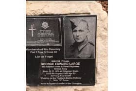 A man who visited a war cemetery in Thailand is hoping to find the family of a soldier from Ridgmont