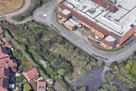 The site of the proposed retirement homes
