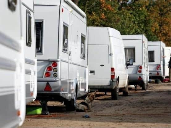 There have been fewer unauthorised camps, says the council