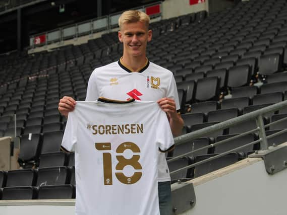 Lasse Sorensen signs for MK Dons