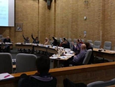 The moment in February when councillors refused the plan