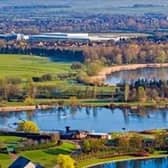 Willen Lake's water levels have dropped due to a faulty valve