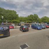One of the car parks in Central Milton Keynes