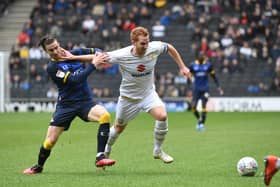 Dean Lewington against Doncaster