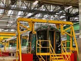 One of the new Class 730 trains on the production line in Derby. Photos: London Northwestern Railway