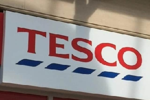 Tesco logo      (stock image)