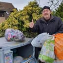 George Thomson, who runs Charity Recycling MK