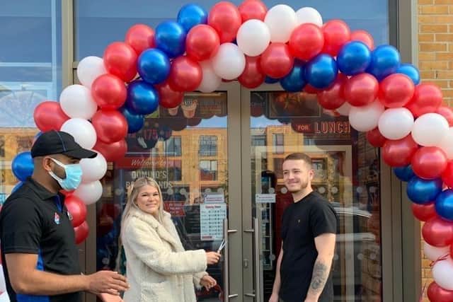Domino's in Brooklands opened today (Monday, September 28)