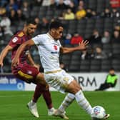 Sam Nombe in action against Ipswich Town last season
