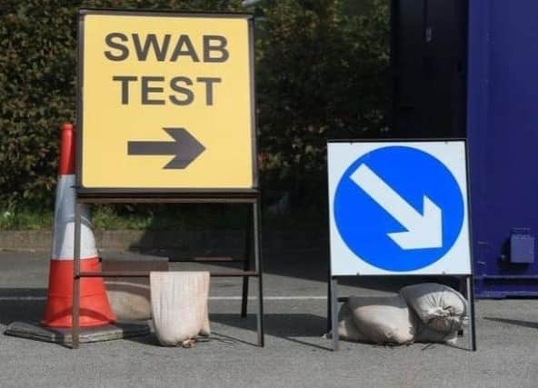 The entrance to a test site