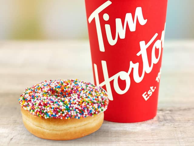 The brand is famed for its coffee and donuts