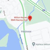 Pineham BMX Track. Photo: Google Maps