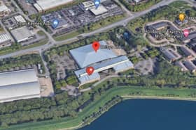 Business development close to Willen Lake