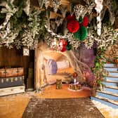 The Christmas grotto