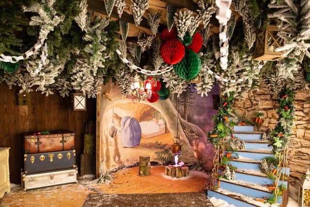 The Christmas grotto