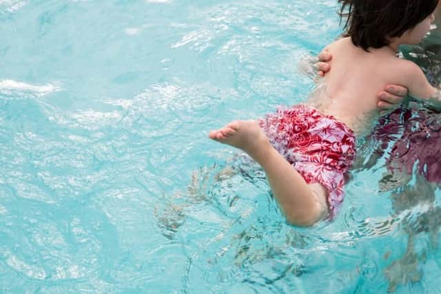 Should little boys and girls both be allowed to wear just swim shorts?