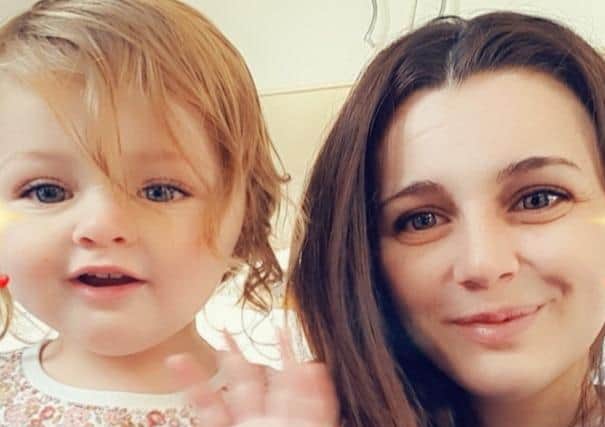 Danielle and two-year-old Phoebe