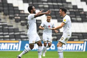Cameron Jerome celebrates his goal