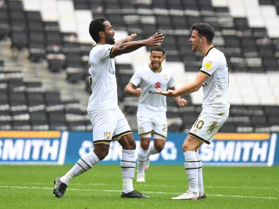 Cameron Jerome celebrates his goal