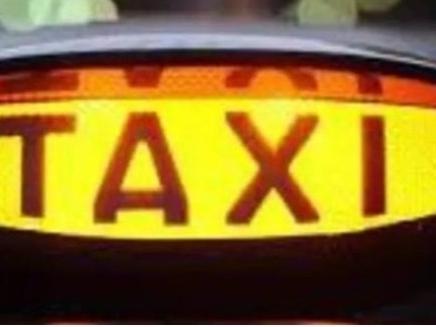 A Hackney carriage light