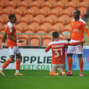 Sullay Kaikai celebrates his goal