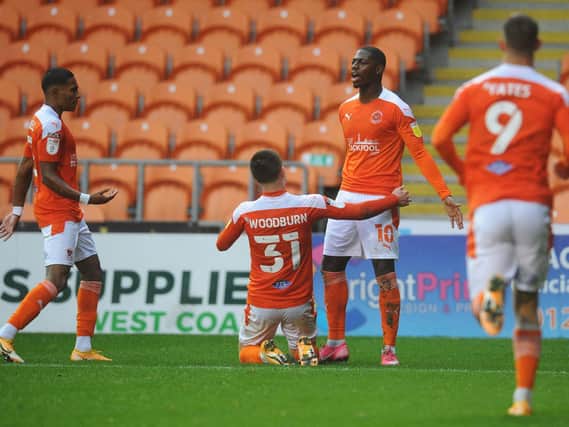 Sullay Kaikai celebrates his goal