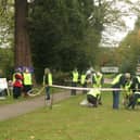 Members planted hundreds of bulbs