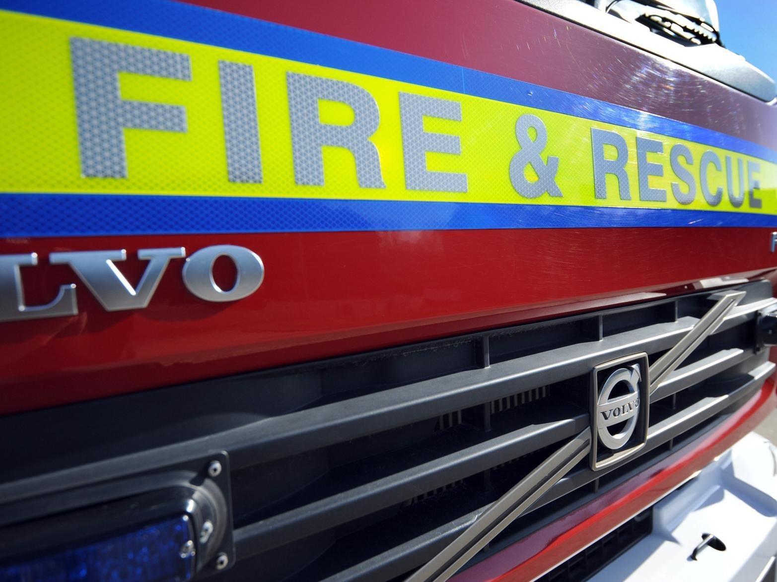 Firefighters called to lorry fire in Milton Keynes