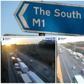 HIghways England jam cams show Wednesday morning's queues on the M1