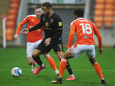 Carlton Morris against Blackpool