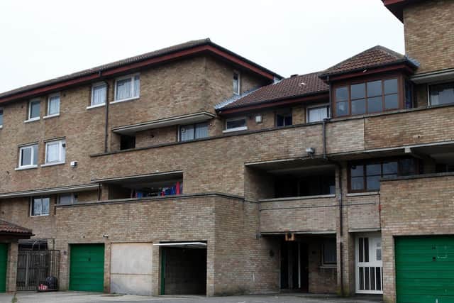 Serpentine Court on the Lakes Estate, Bletchley. Photo: David Langfield