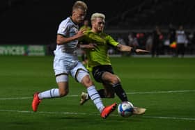 Lasse Sorensen takes on Ryan Watson
