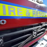 Firefighters were called to the scene