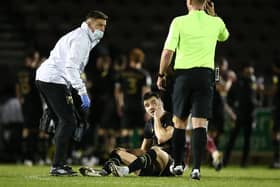 Scott Fraser receives treatment