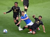 Louis Thompson throws himself in a tackle