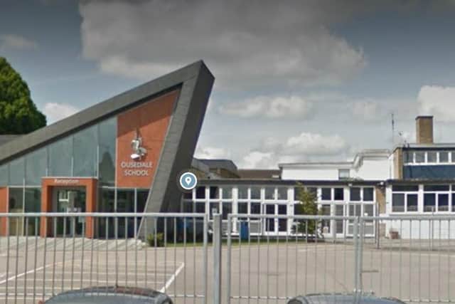 Ousedale school has campuses in Newport Pagnell and Olney