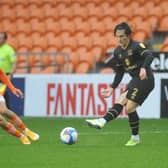 George Williams' last game was against Blackpool