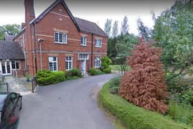 The former rectory and nursing home in Simpson now earmarked for a HMO