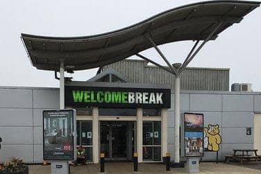 Welcome Break services at Newport Pagnell