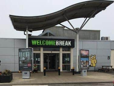 Welcome Break services at Newport Pagnell