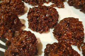 Chocolate blobs