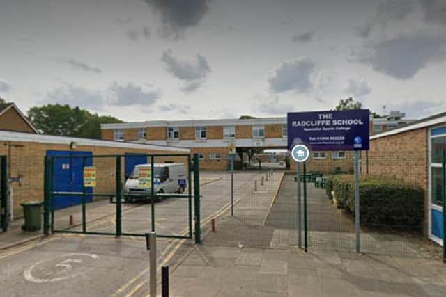 The Radcliffe School. Photo: Google Maps