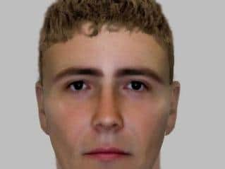 Police have released this E-fit of the man they would like to talk to
