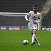 Daniel Harvie is back in contention for MK Dons
