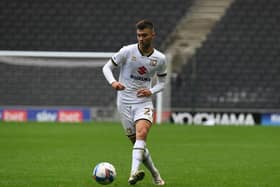 Daniel Harvie is back in contention for MK Dons
