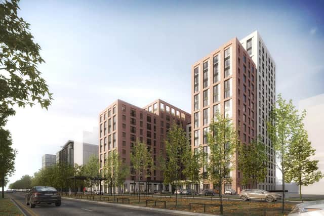Artist's impression of Aubrey Place