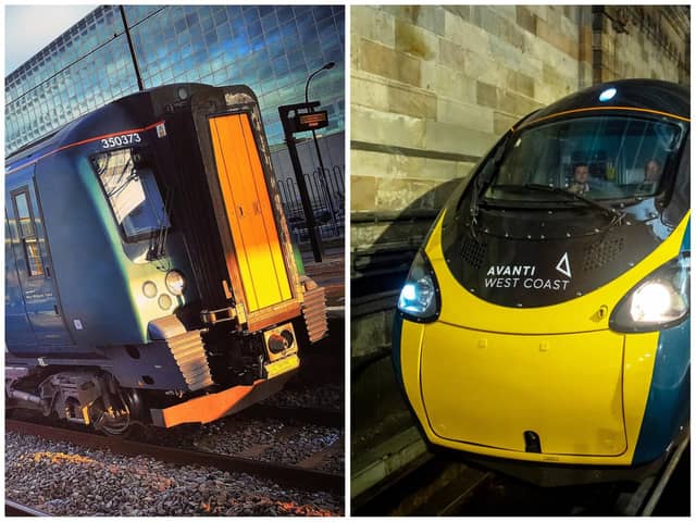 Trains have been brought to a standstill on the West Coast Main Line
