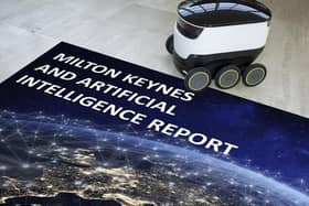 The AI report was published today (Monday)